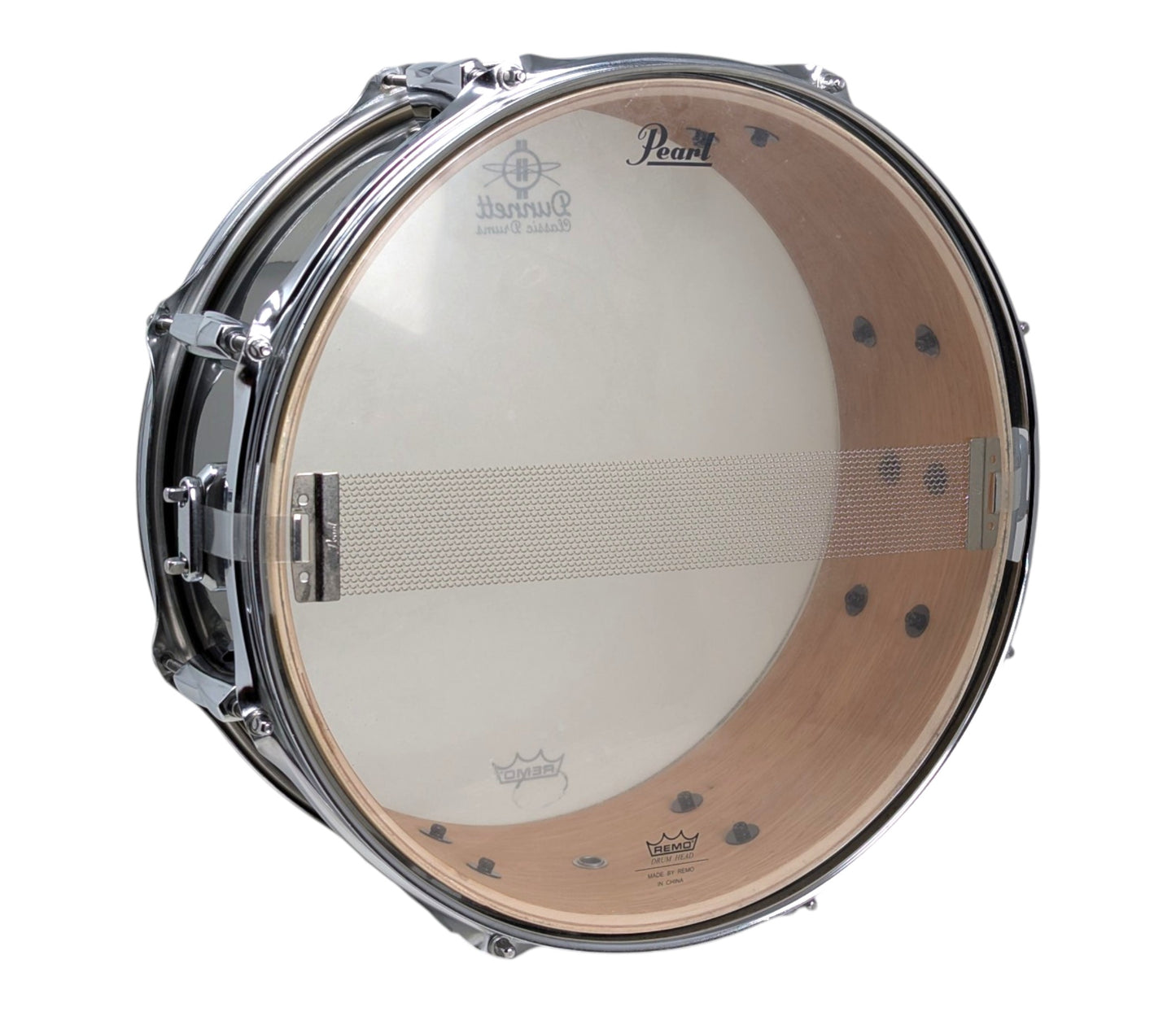 Pre Loved Pearl Export Series 14" x 5.5" Snare Drum In Smokey Chrome