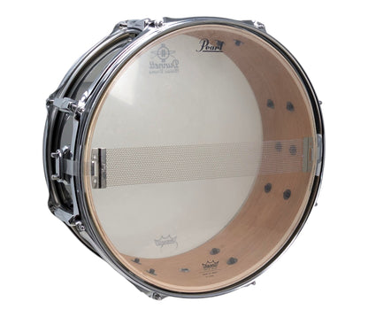 Pre Loved Pearl Export Series 14" x 5.5" Snare Drum In Smokey Chrome