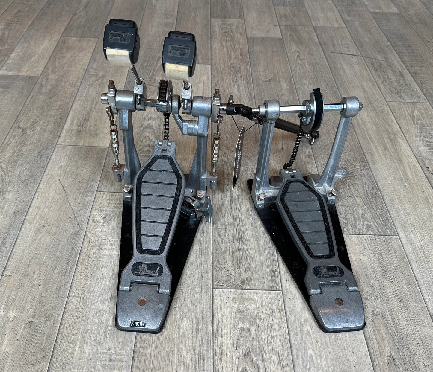 Pre Loved Pearl Left Foot P-1001w Double Bass Pedal