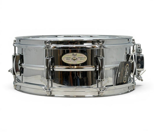 Pre Loved Pearl Sensitone Steel 14" x 5.5" Snare Drum
