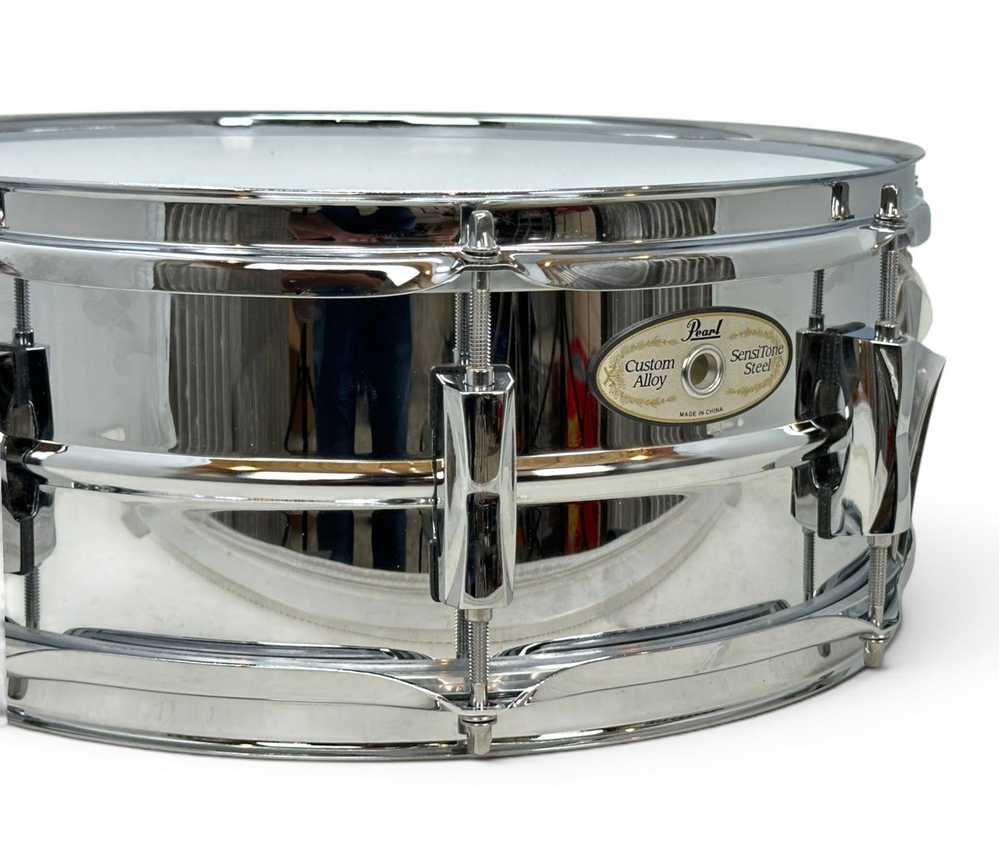 Pre Loved Pearl Sensitone Steel 14" x 5.5" Snare Drum
