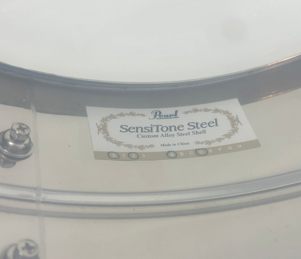 Pre Loved Pearl Sensitone Steel 14" x 6.5" Snare Drum