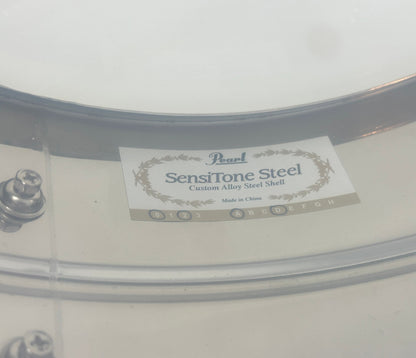 Pre Loved Pearl Sensitone Steel 14" x 6.5" Snare Drum