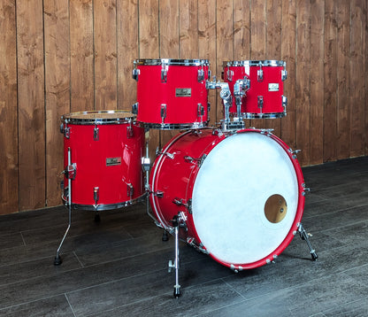 Pre Loved Pearl World Series 22" 4-Piece Shell Pack in Red
