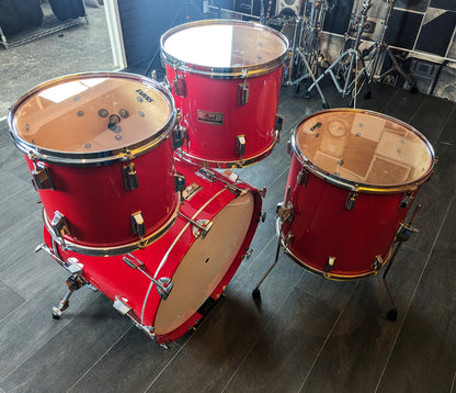 Pre Loved Pearl World Series 22" 4-Piece Shell Pack in Red
