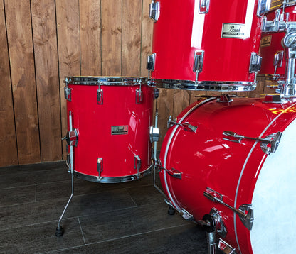 Pre Loved Pearl World Series 22" 4-Piece Shell Pack in Red