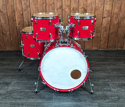 Pre Loved Pearl World Series 22" 4-Piece Shell Pack in Red