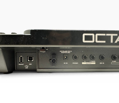 Pre Loved Roland Octapad SPD-30 rear panel power and USB connections