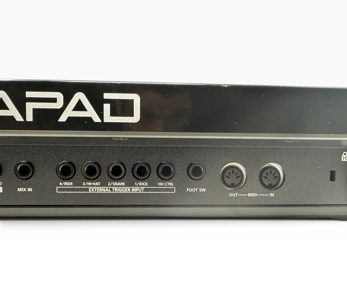 Pre Loved Roland Octapad SPD-30 rear panel trigger audio and MIDI connections