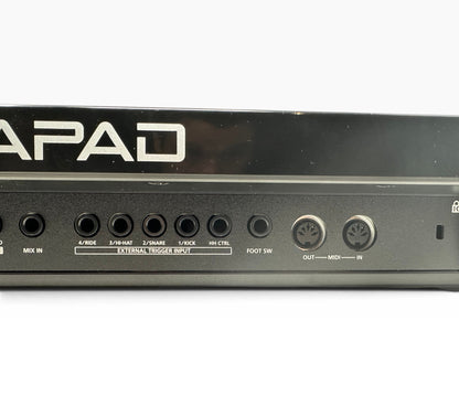 Pre Loved Roland Octapad SPD-30 rear panel trigger audio and MIDI connections