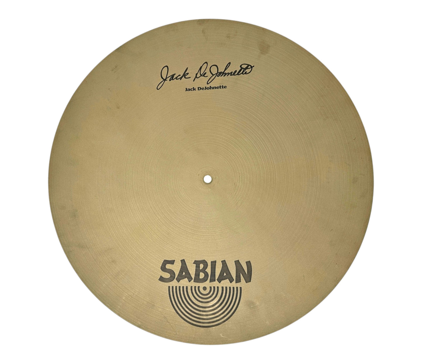Pre Loved Sabian Jack deJohnette Signature Encore 20" Flat Ride