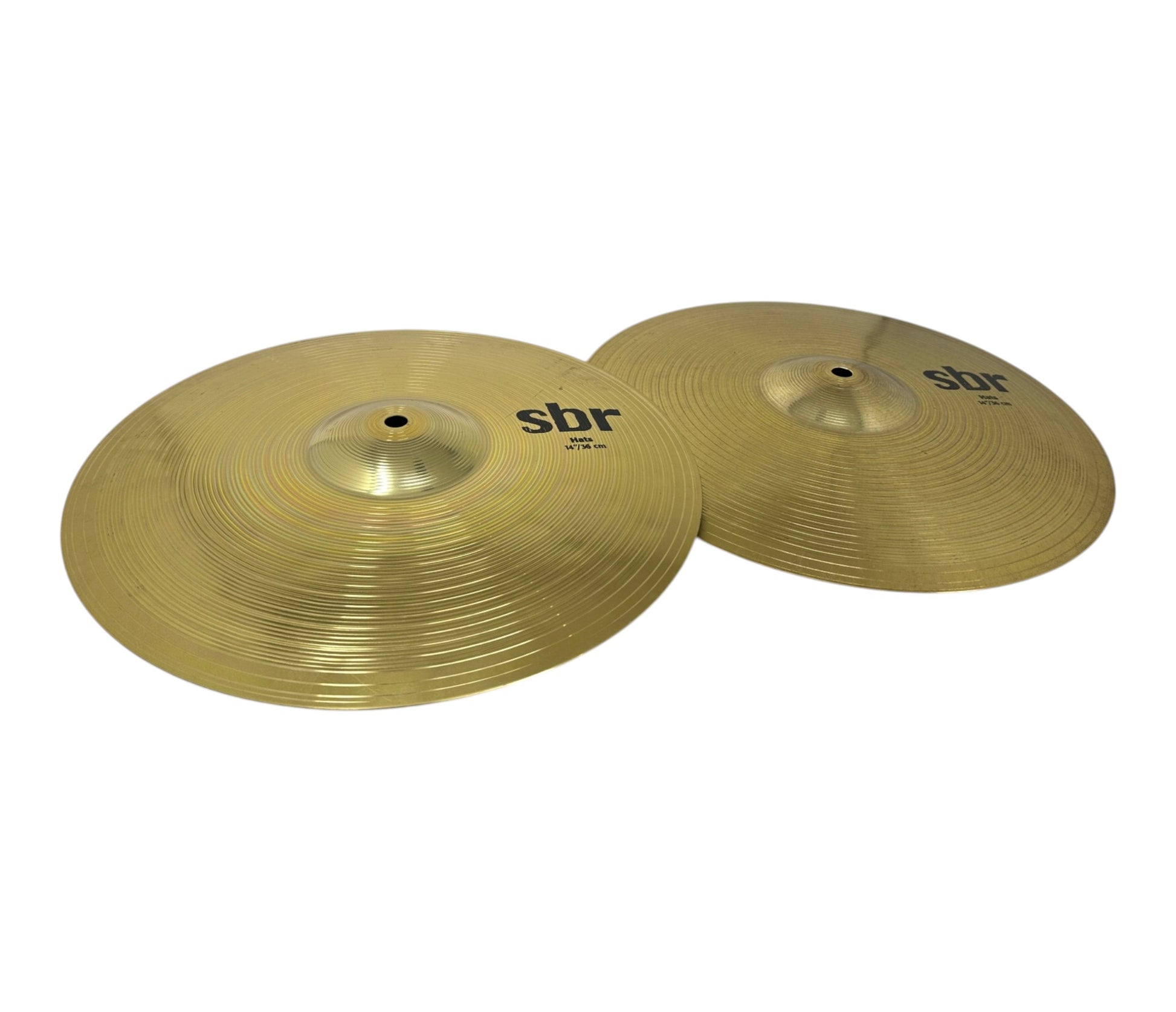 Sabian SBR 14-inch Hi-Hat cymbal pair – side profile