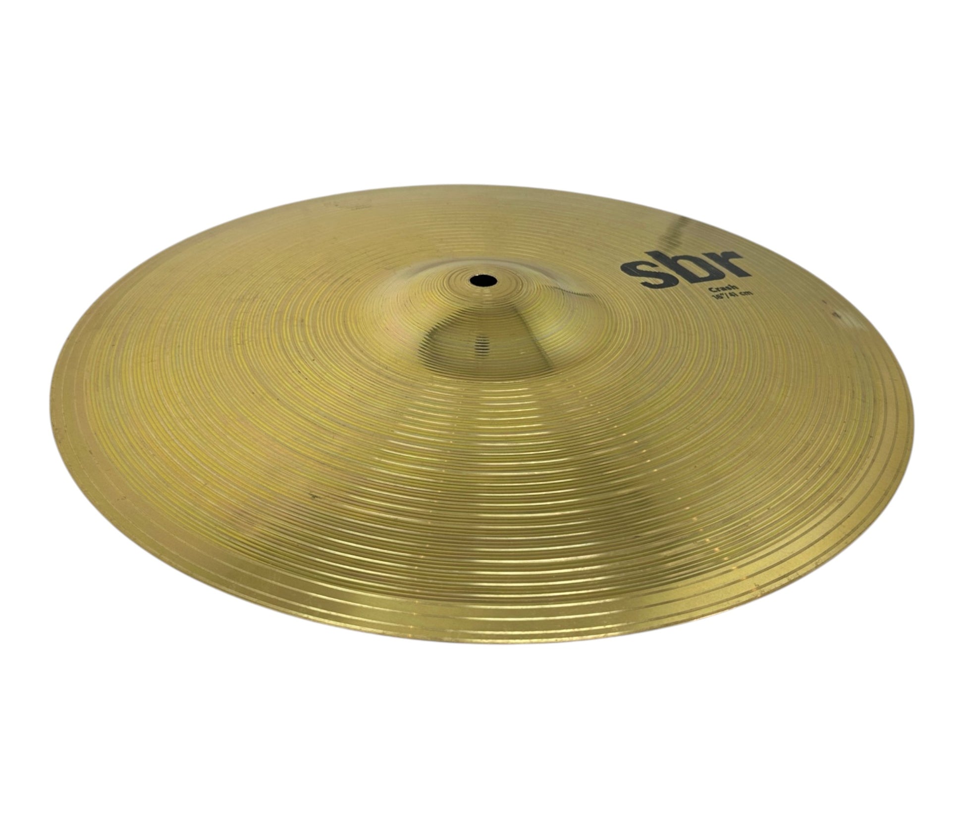 Sabian SBR 16-inch Crash cymbal – angled profile view