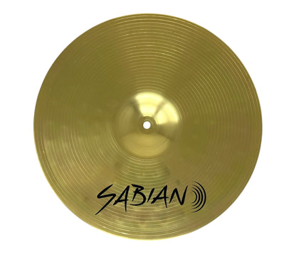 Pre-loved Sabian SBR 16-inch Crash cymbal – underside view