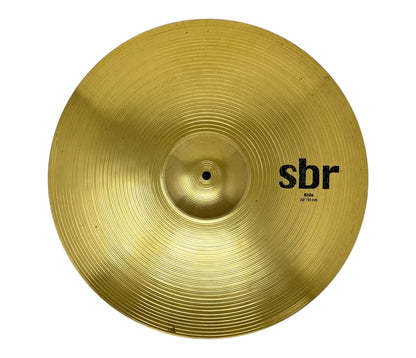 Pre-loved Sabian SBR 20-inch Ride cymbal – top view