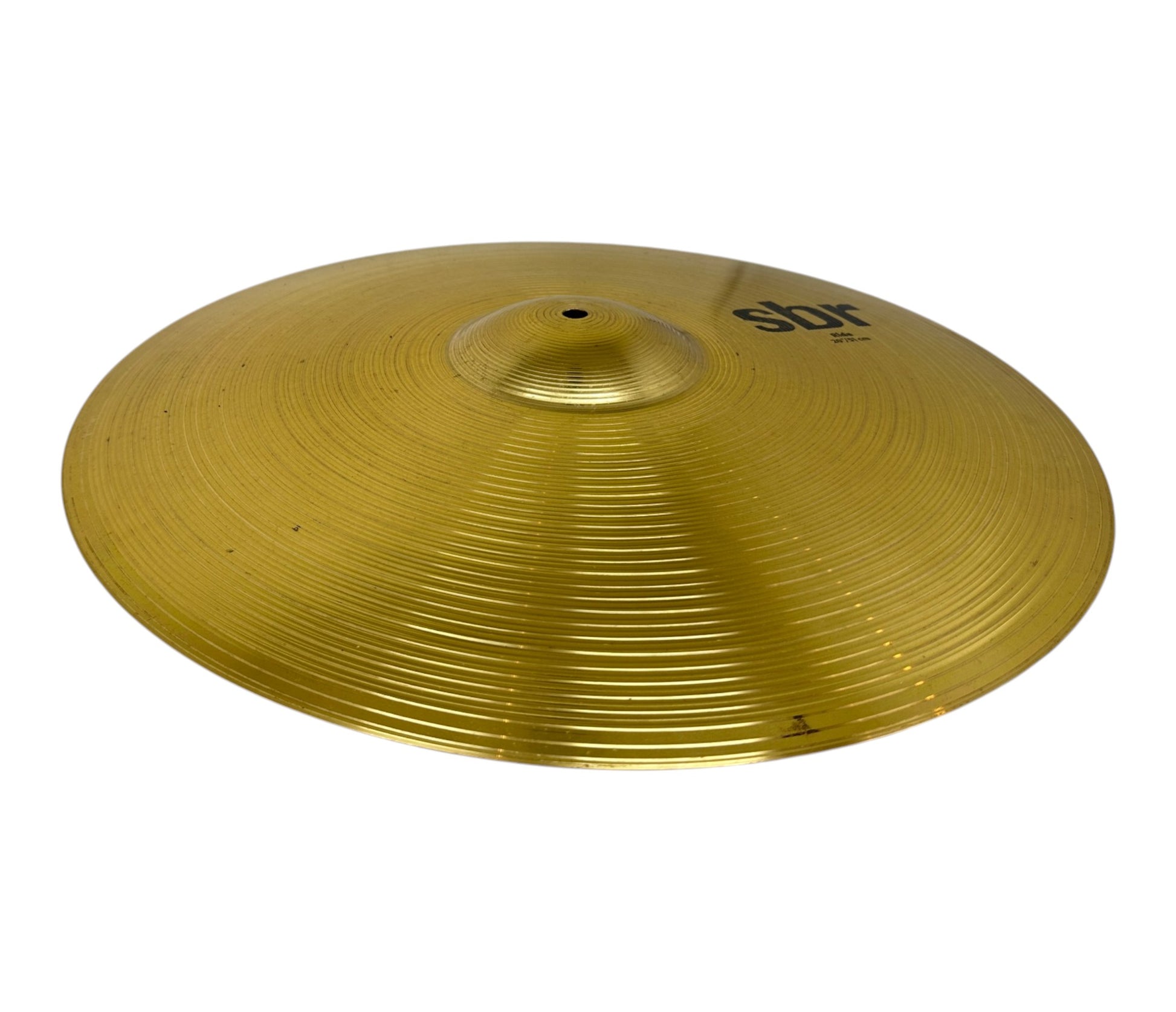 Sabian SBR 20-inch Ride cymbal – angled profile view