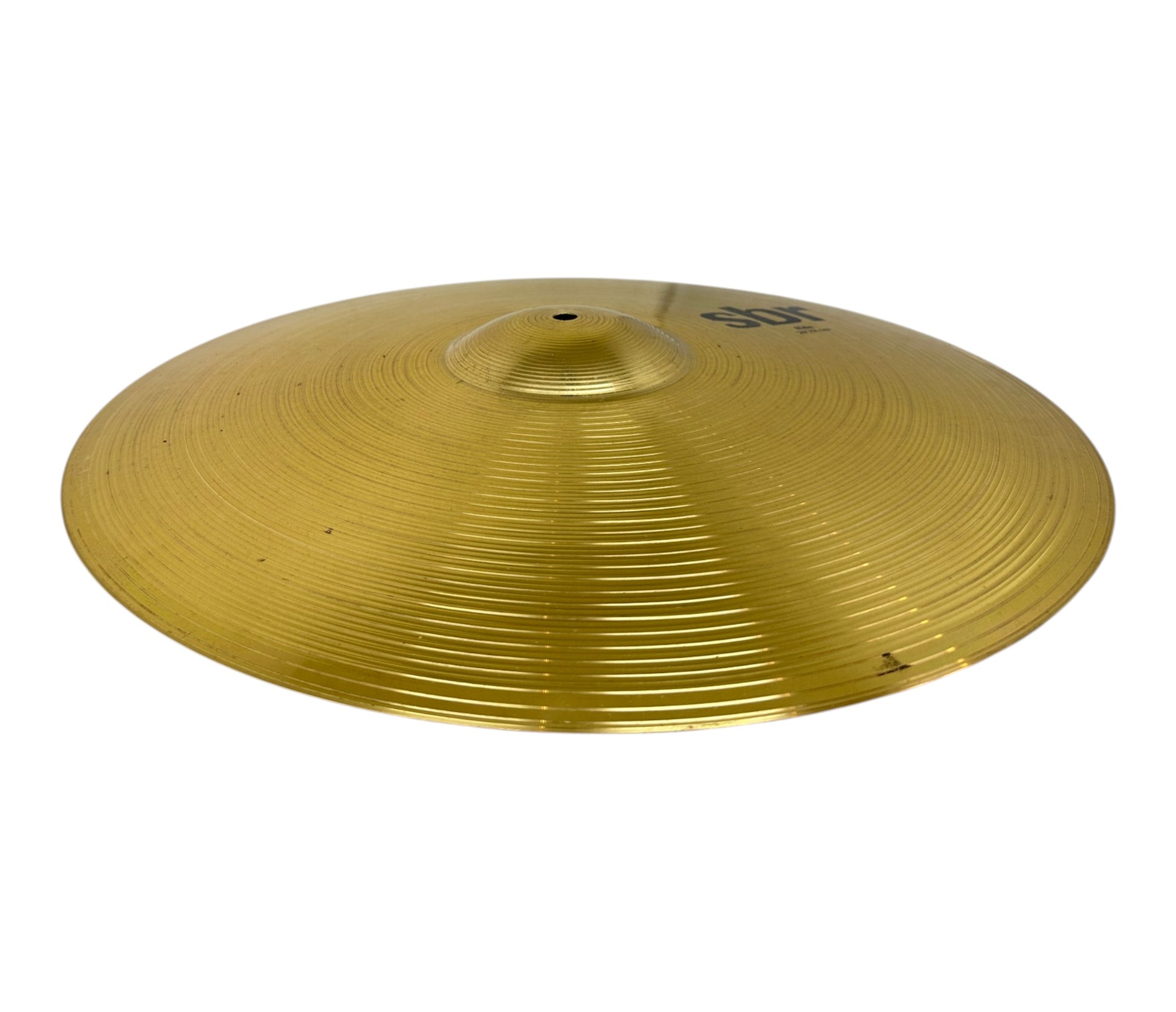 Pre-loved Sabian SBR 20-inch Ride cymbal – side profile