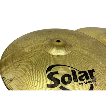 Pre Loved Sabian Solar 14" Hi Hats