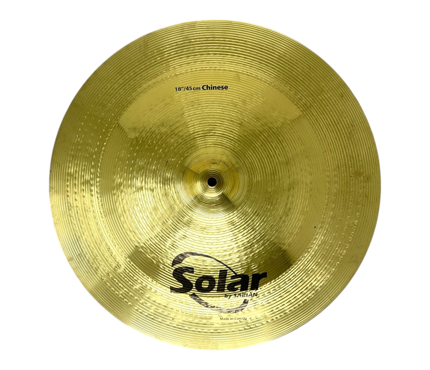 Pre Loved Sabian Solar 18" China