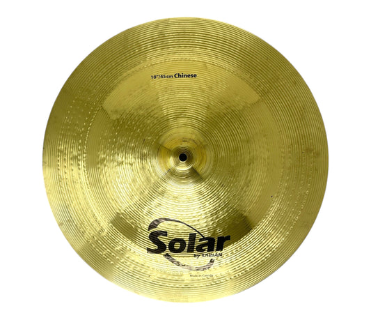Pre Loved Sabian Solar 18" China