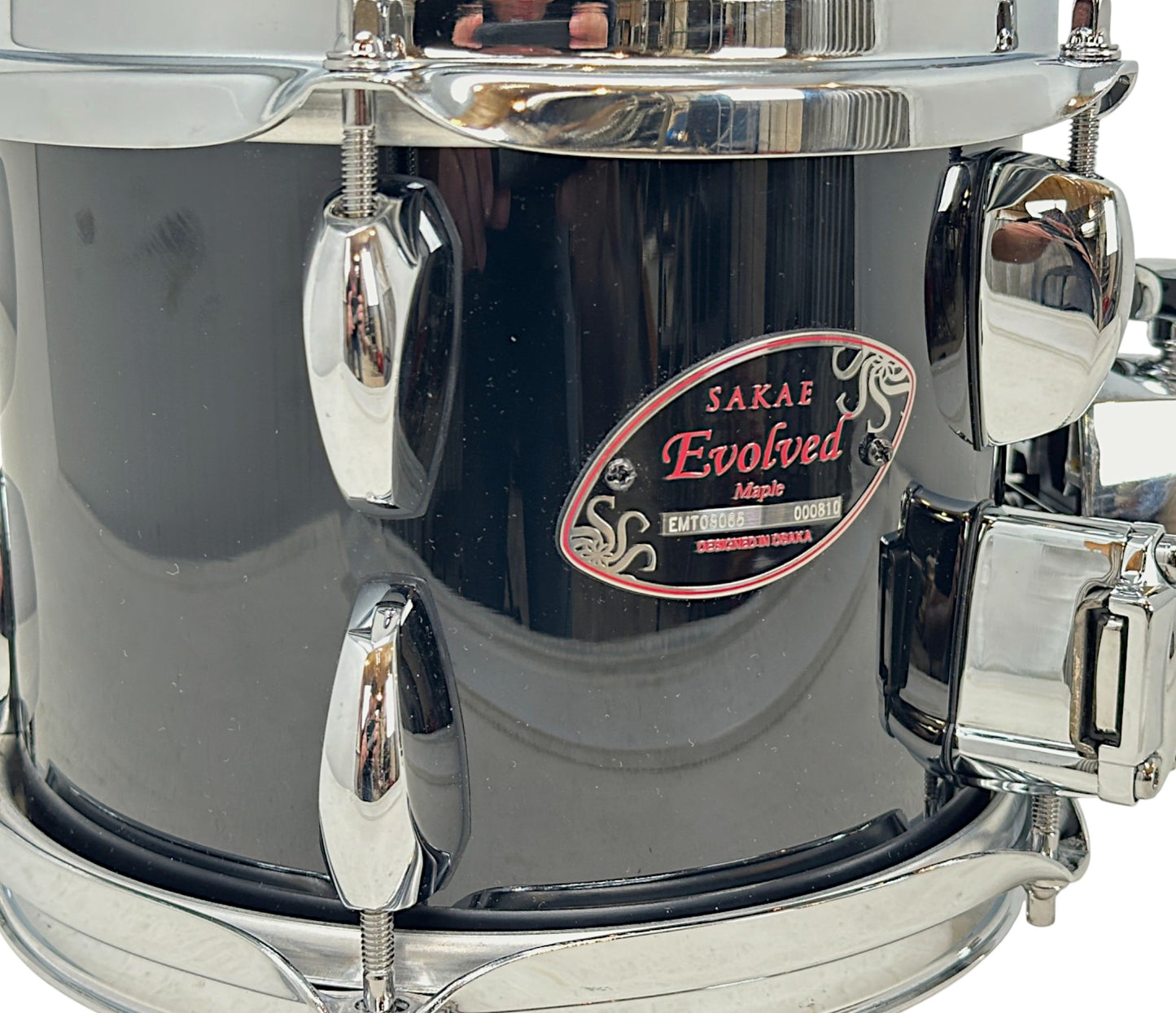 Pre Loved Sakae Evolved 8" x 7" Tom in Real Black