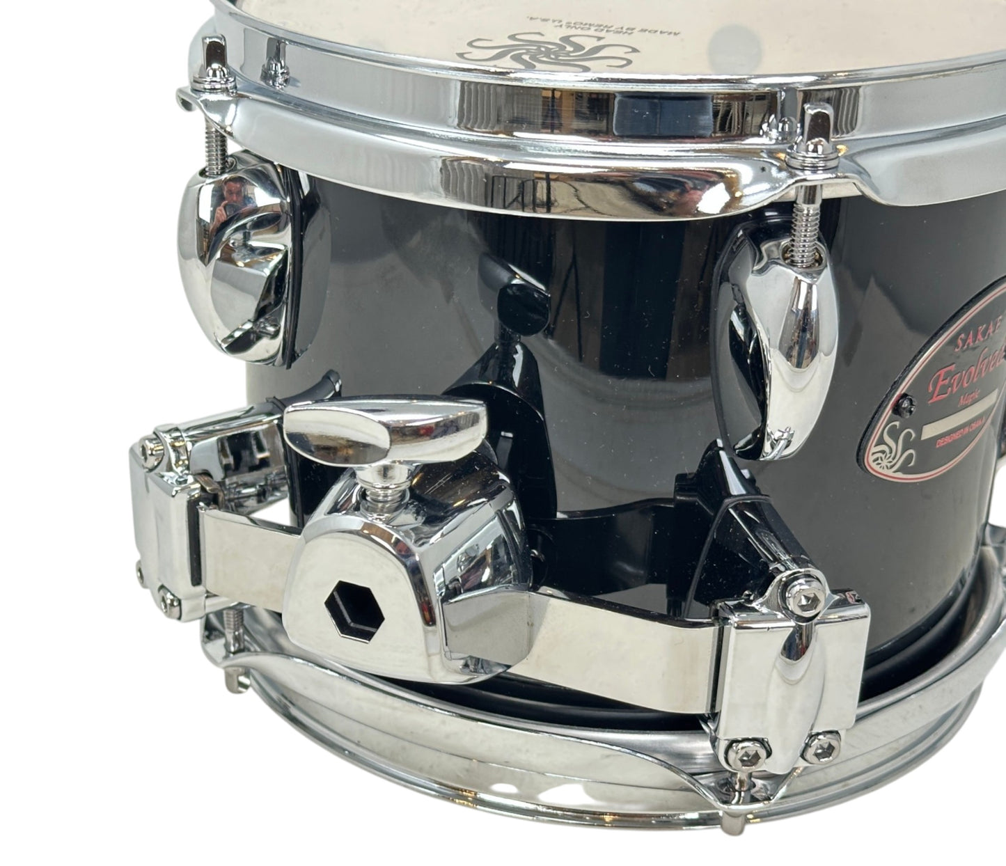 Pre Loved Sakae Evolved 8" x 7" Tom in Real Black