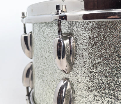 Pre Loved Slingerland 14" x 7" Hollywood Ace Mahogany Snare Drum in Silver Sparkle