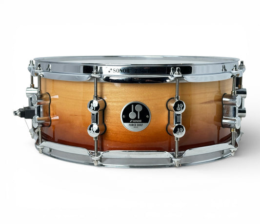 Pre Loved Sonor Force 3007 14" x 5.5" Snare Drum In Autumn Fade