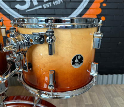 Pre Loved Sonor Force 3007 22" 4-Piece Shell Pack in Autumn Fade