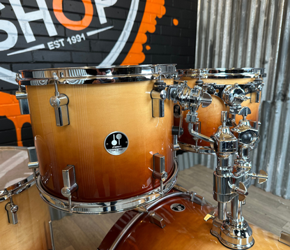 Pre Loved Sonor Force 3007 22" 4-Piece Shell Pack in Autumn Fade
