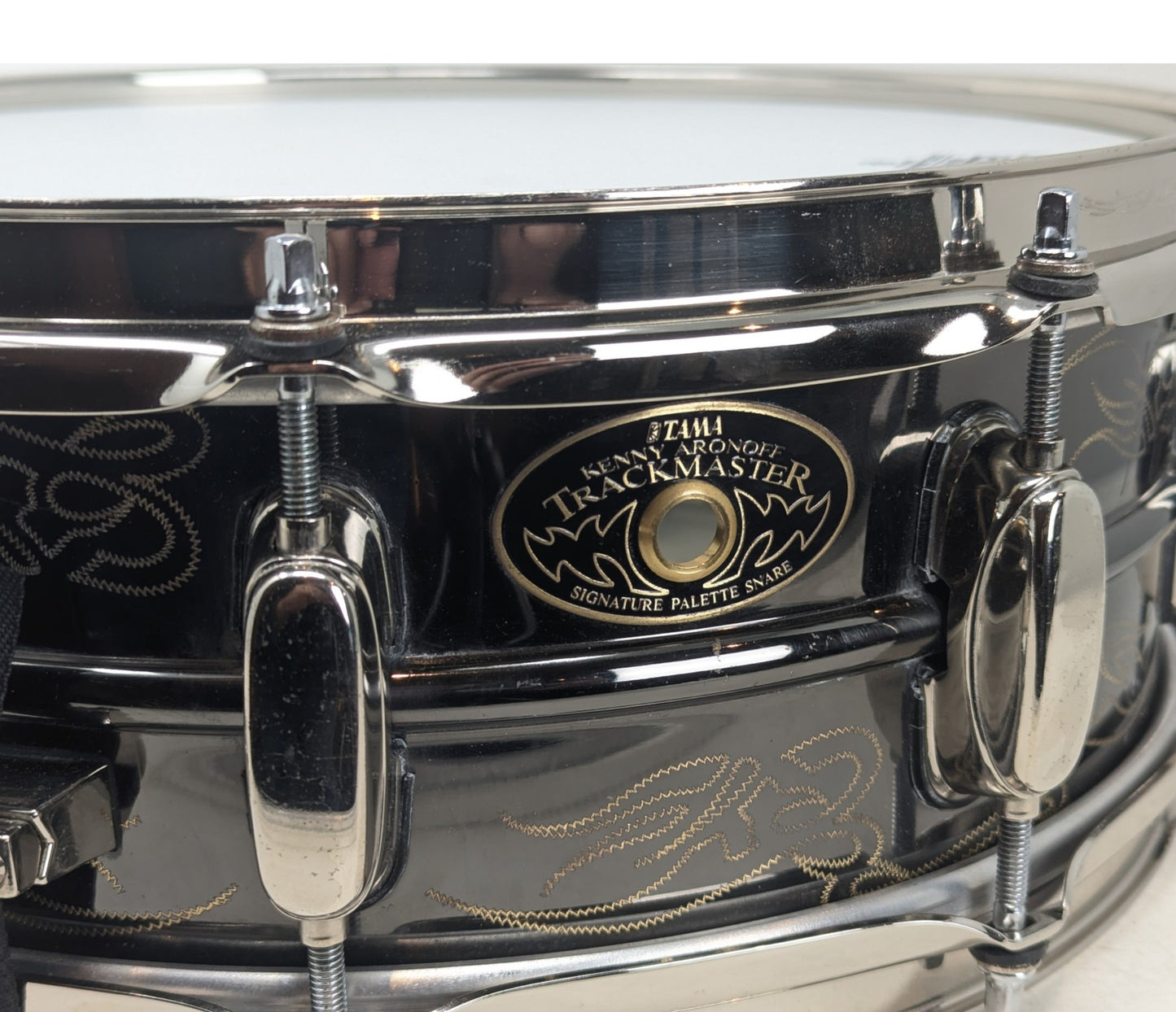 Pre Loved Tama Kenny Aronoff Trackmaster Signature Brass Snare Drum