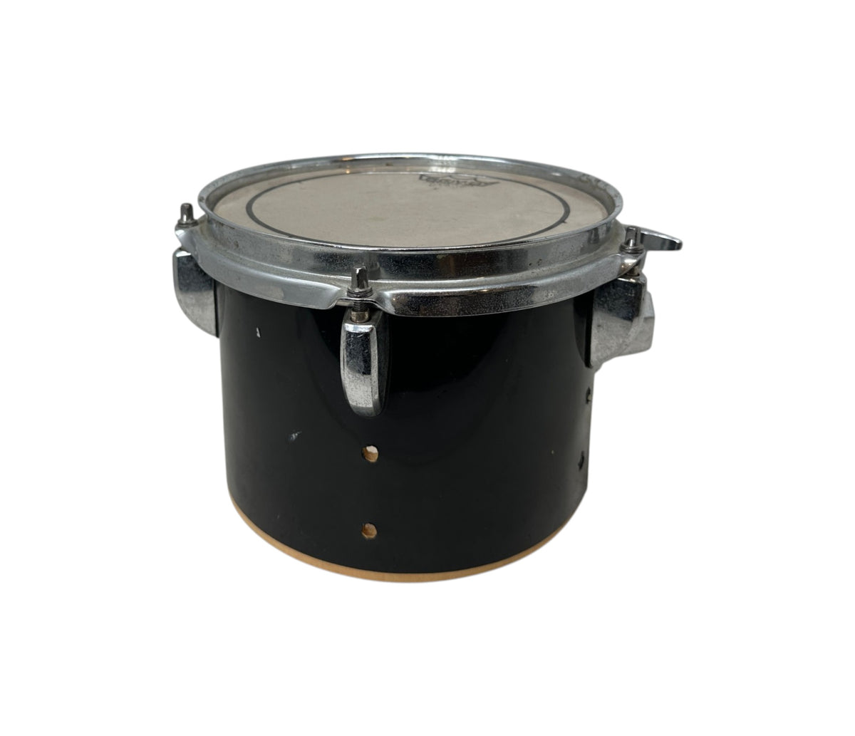 Pre Loved Unbranded 8" x 6" Black Gloss Tom for Drum Builders