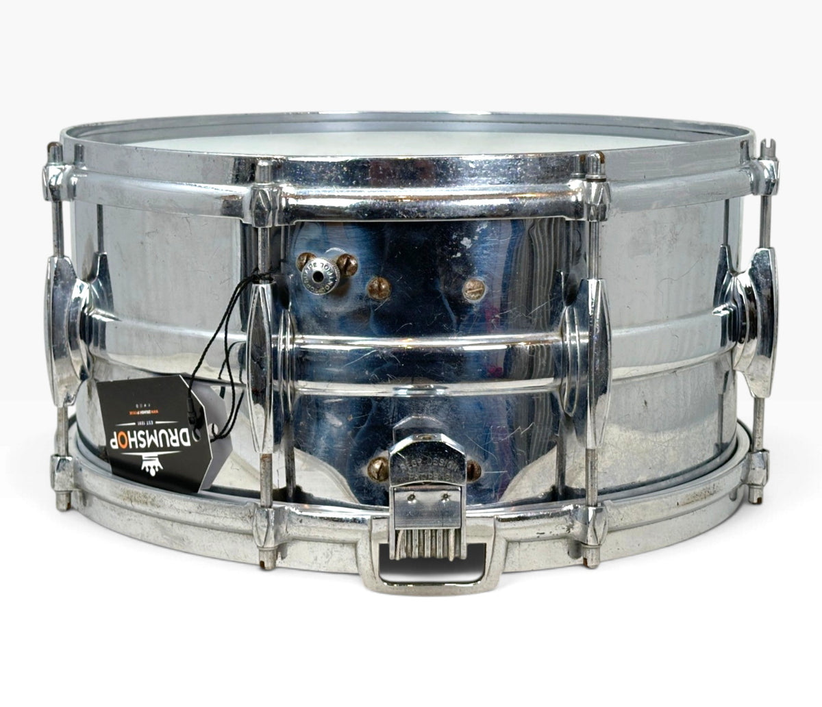 Pre Loved Vintage Premier 14" x 6.5" Steel Snare Drum