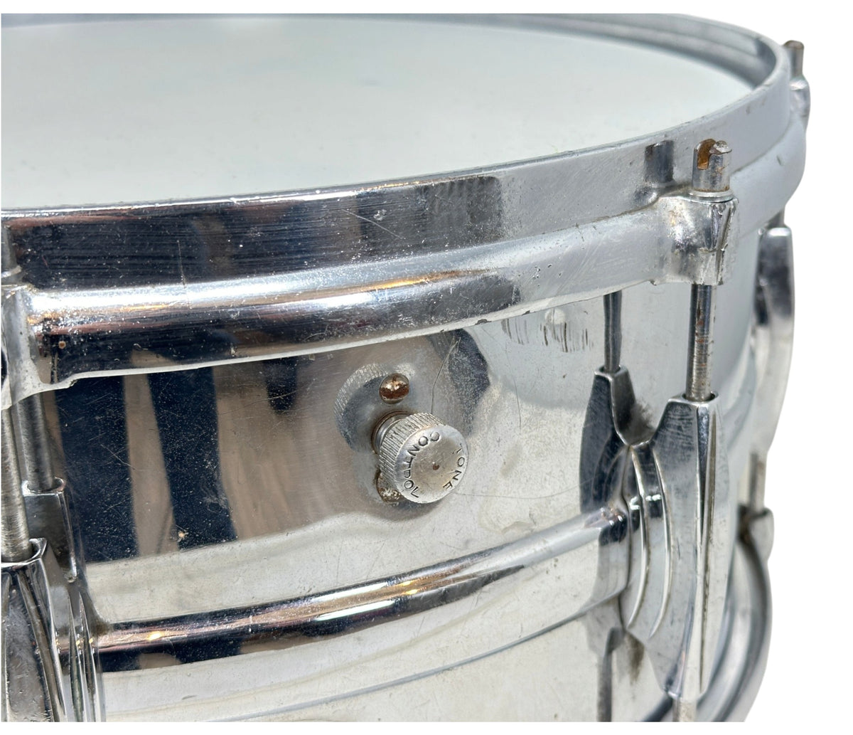 Pre Loved Vintage Premier 14" x 6.5" Steel Snare Drum