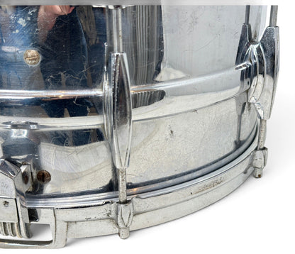 Pre Loved Vintage Premier 14" x 6.5" Steel Snare Drum