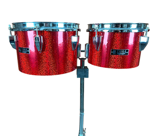 Pre Loved Vintage Tama Imperialstar 8" & 10" Concert Toms with Stand