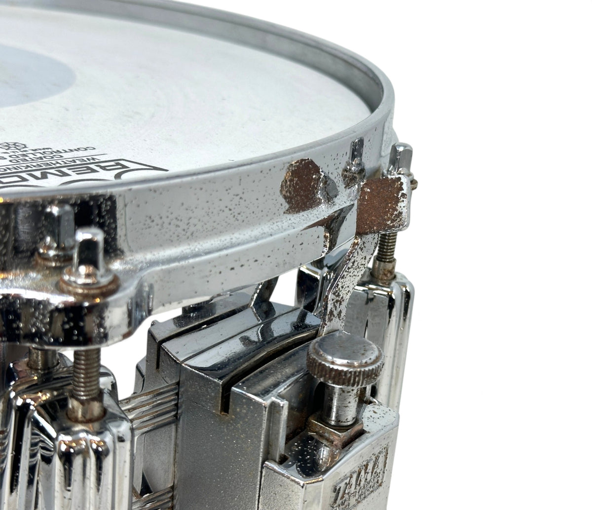 Pre Loved Vintage Tama Imperialstar King Beat 14" x 6.5" Snare Drum - Chrome Over Steel