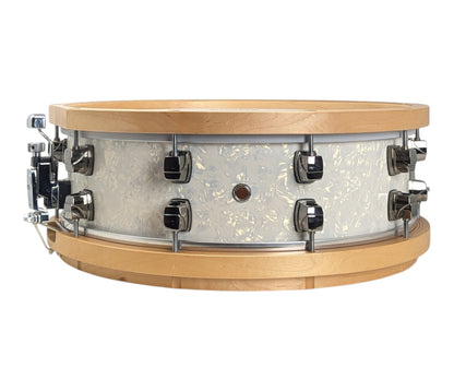 Pre Loved Yamaha 15" x 5" JR Robinson Signature Snare Drum w/ Wood Hoops - Signed By JR