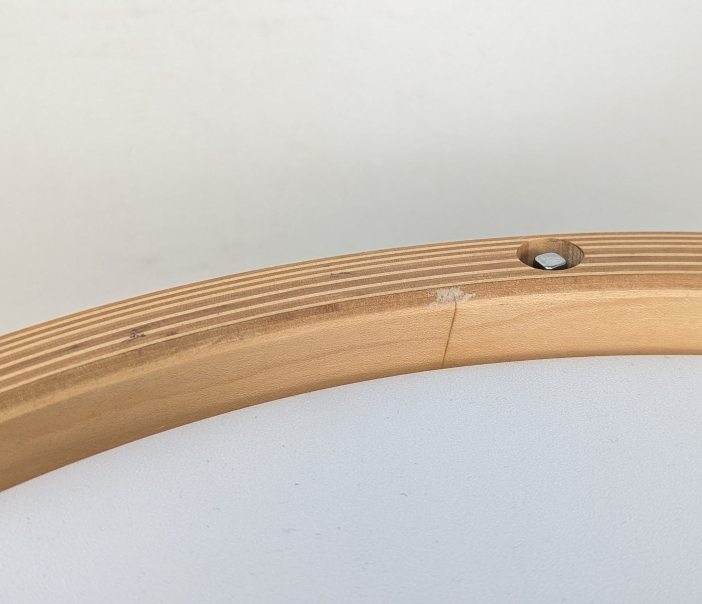 Pre Loved Yamaha 15" x 5" JR Robinson Signature Snare Drum w/ Wood Hoops - Signed By JR