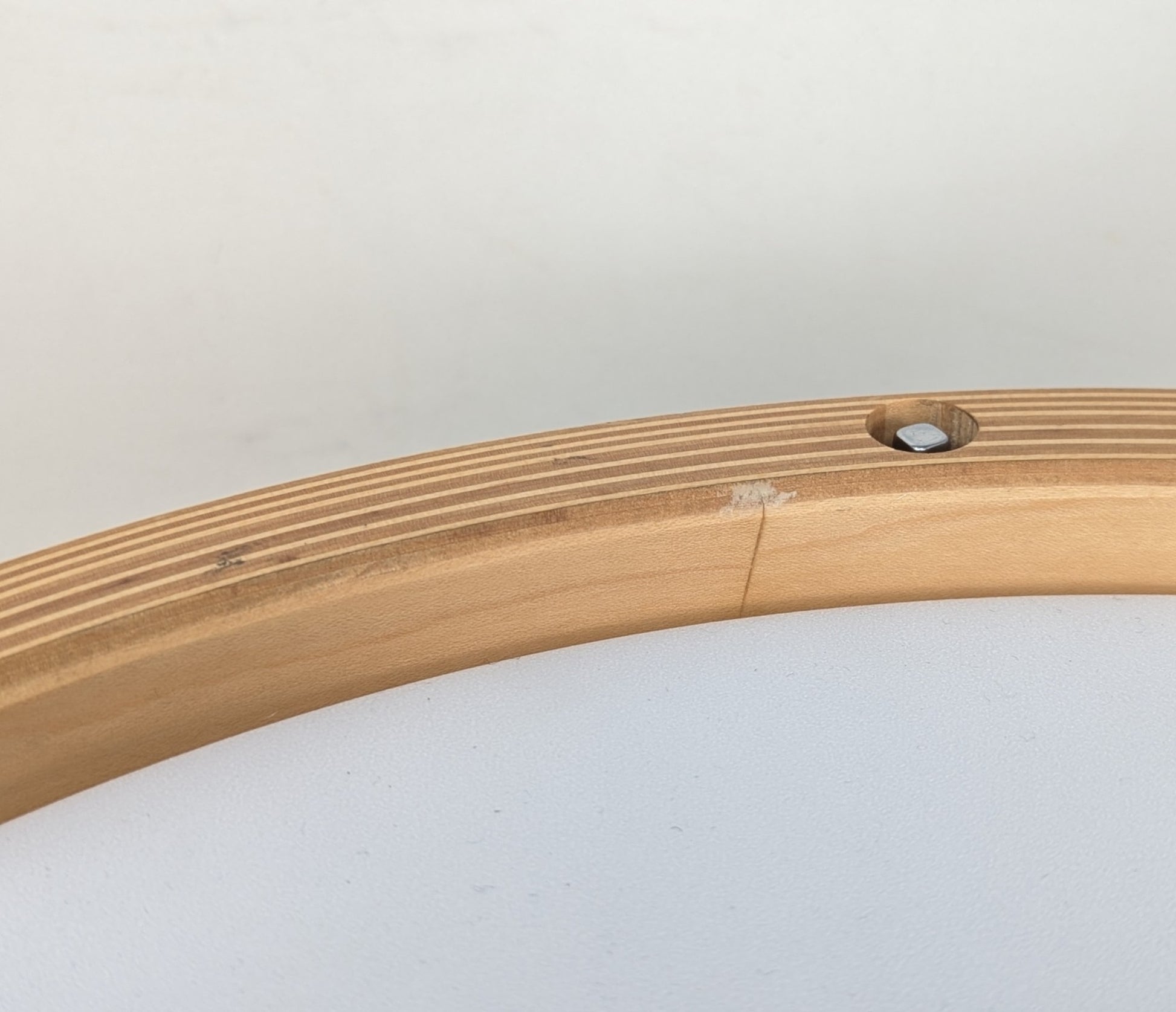 Pre Loved Yamaha 15" x 5" JR Robinson Signature Snare Drum w/ Wood Hoops - Signed By JR