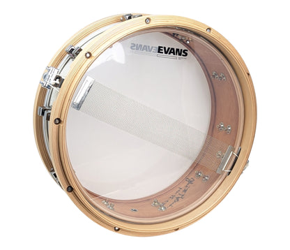 Pre Loved Yamaha 15" x 5" JR Robinson Signature Snare Drum w/ Wood Hoops - Signed By JR