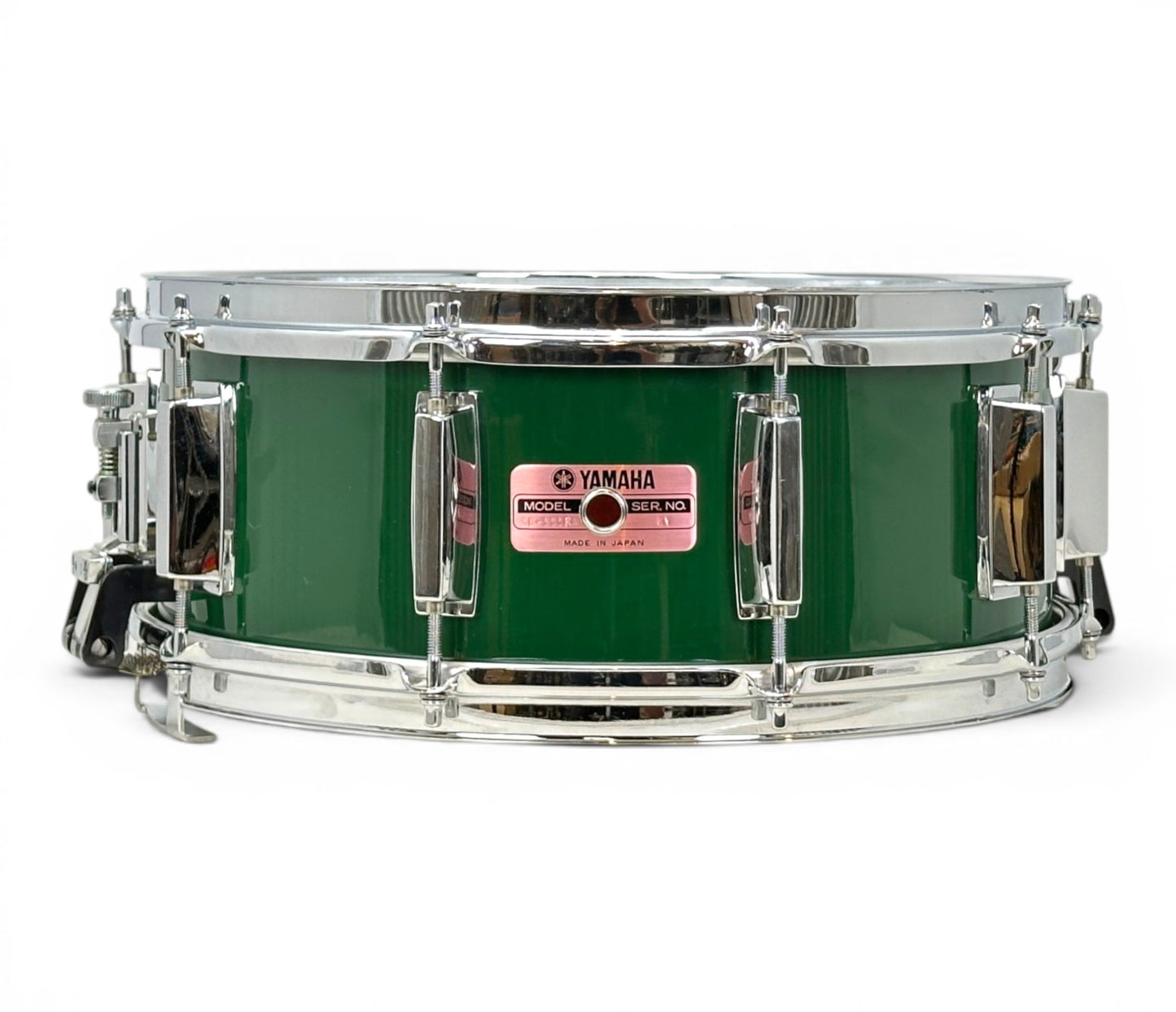 Pre Loved Yamaha 9000 Recording Series 14" x 5" Snare Drum in Emerald Green 1980s