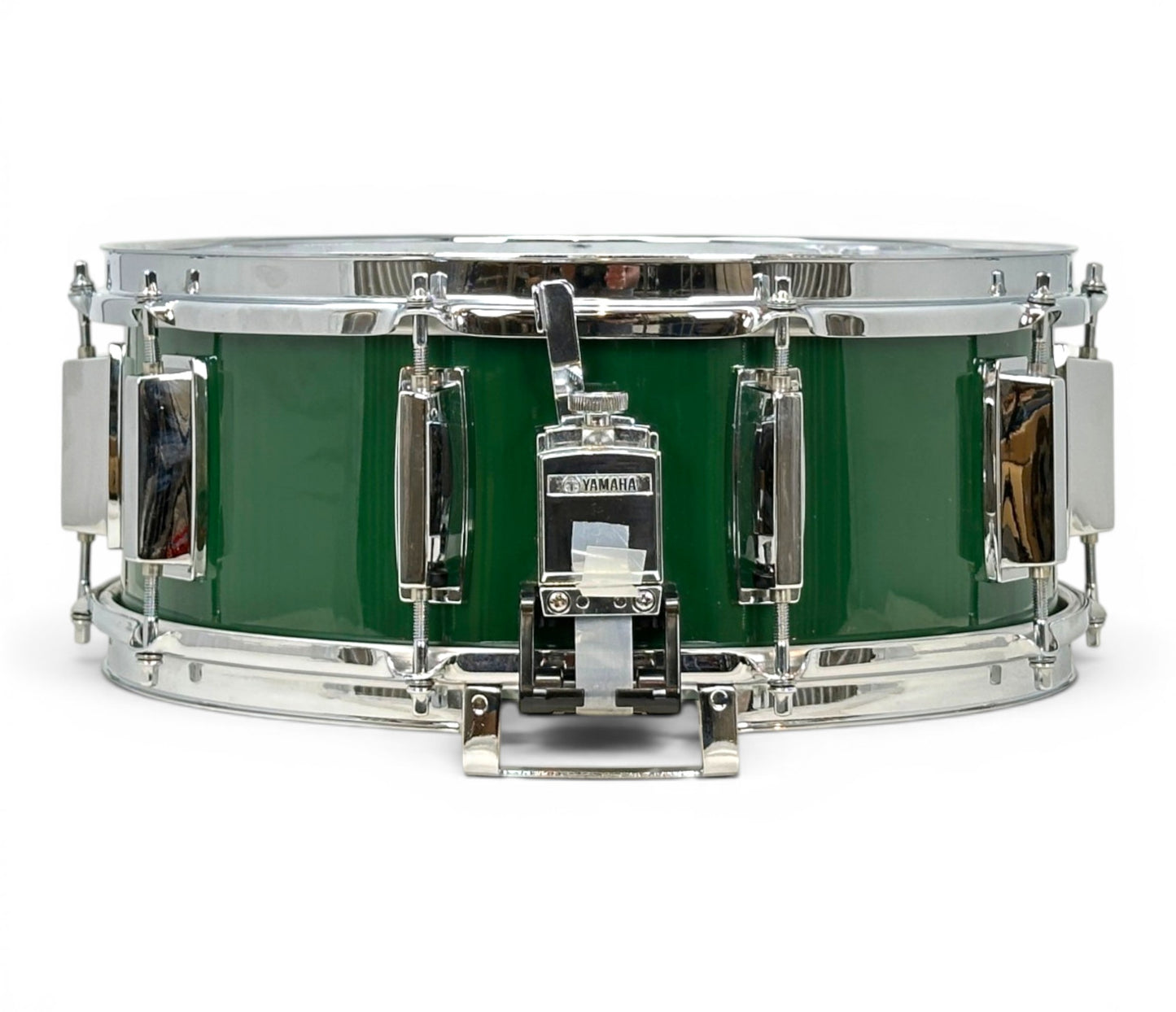 Pre Loved Yamaha 9000 Recording Series 14" x 5" Snare Drum in Emerald Green 1980s