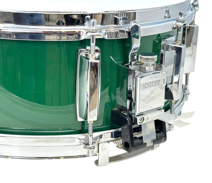 Pre Loved Yamaha 9000 Recording Series 14" x 5" Snare Drum in Emerald Green 1980s