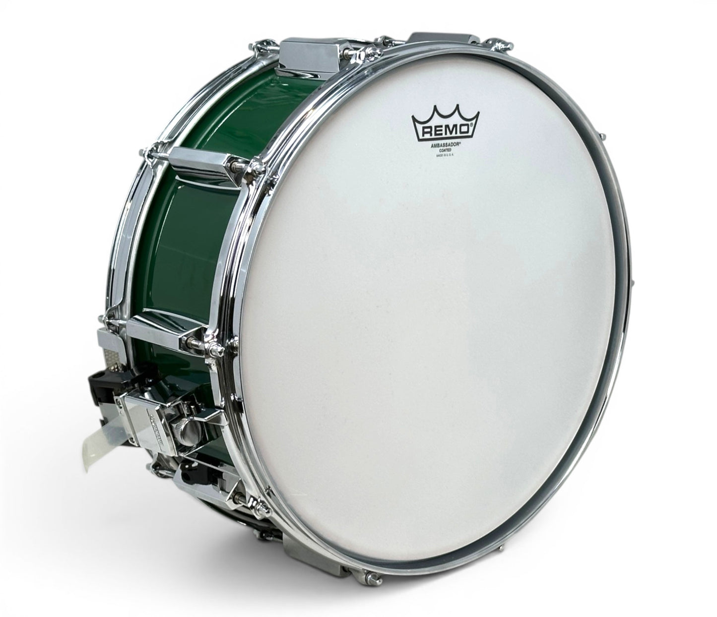 Pre Loved Yamaha 9000 Recording Series 14" x 5" Snare Drum in Emerald Green 1980s