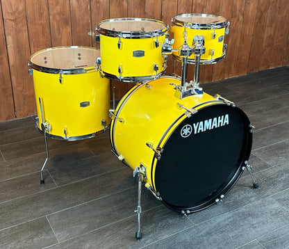 Pre Loved Yamaha Rydeen 22" 4-Piece Shell Pack in Mellow Yellow