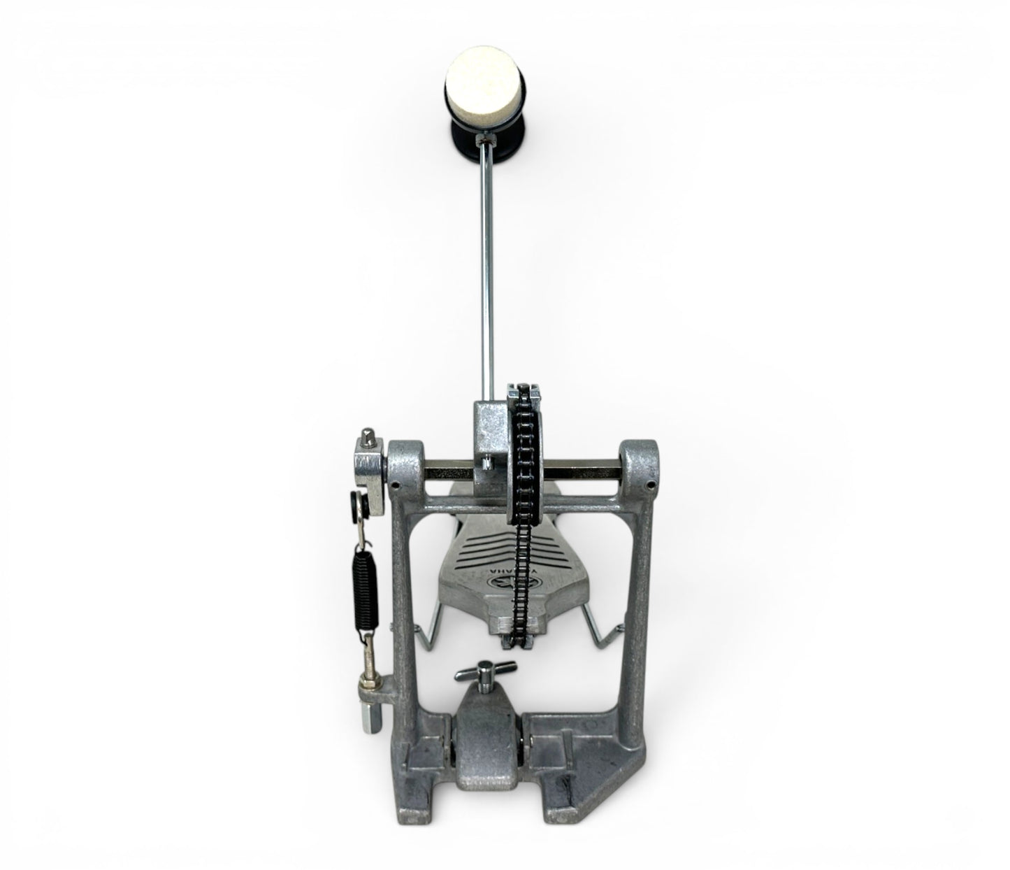 Pre-loved Yamaha FP7210 single bass drum pedal – rear view