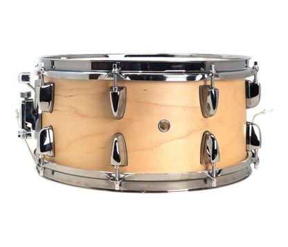 Pre Loved Yamaha Steve Jordan Signature 13" x 6.5" Maple Snare Drum in Natural Finish w/ Nickel Fittings
