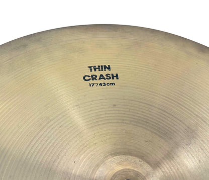 Pre Loved Zildjian Avedis 17" Thin Crash Cymbal