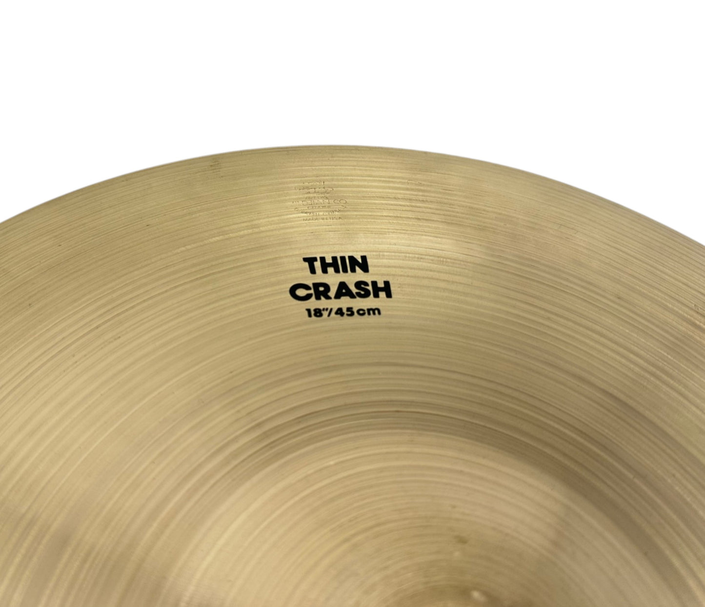 Pre Loved Zildjian Avedis 18" Thin Crash